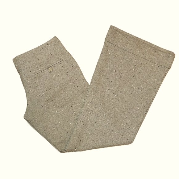 Stoosh vtg Brown Tweed Bell Bottoms - 3 / 4 - Picture 6 of 8